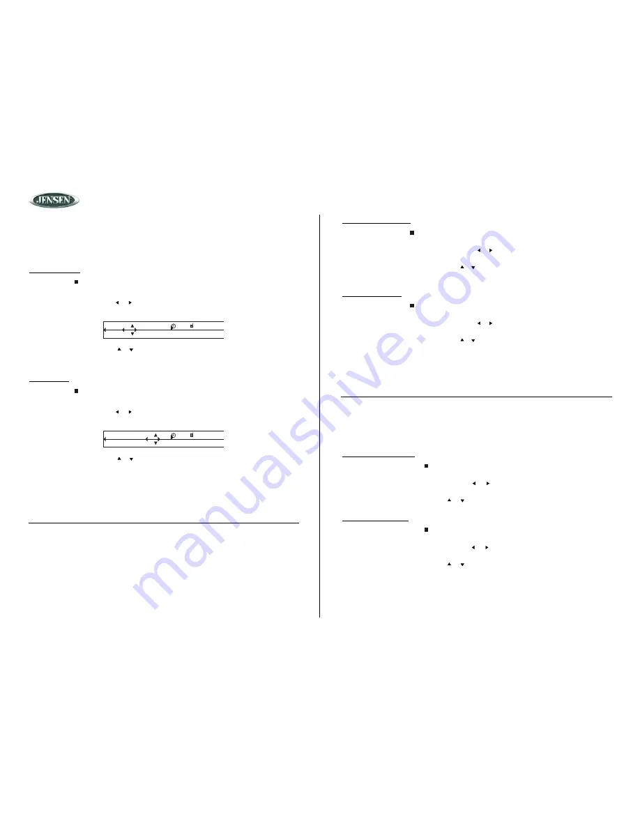 Jensen VM9510 Owner'S Manual Download Page 22