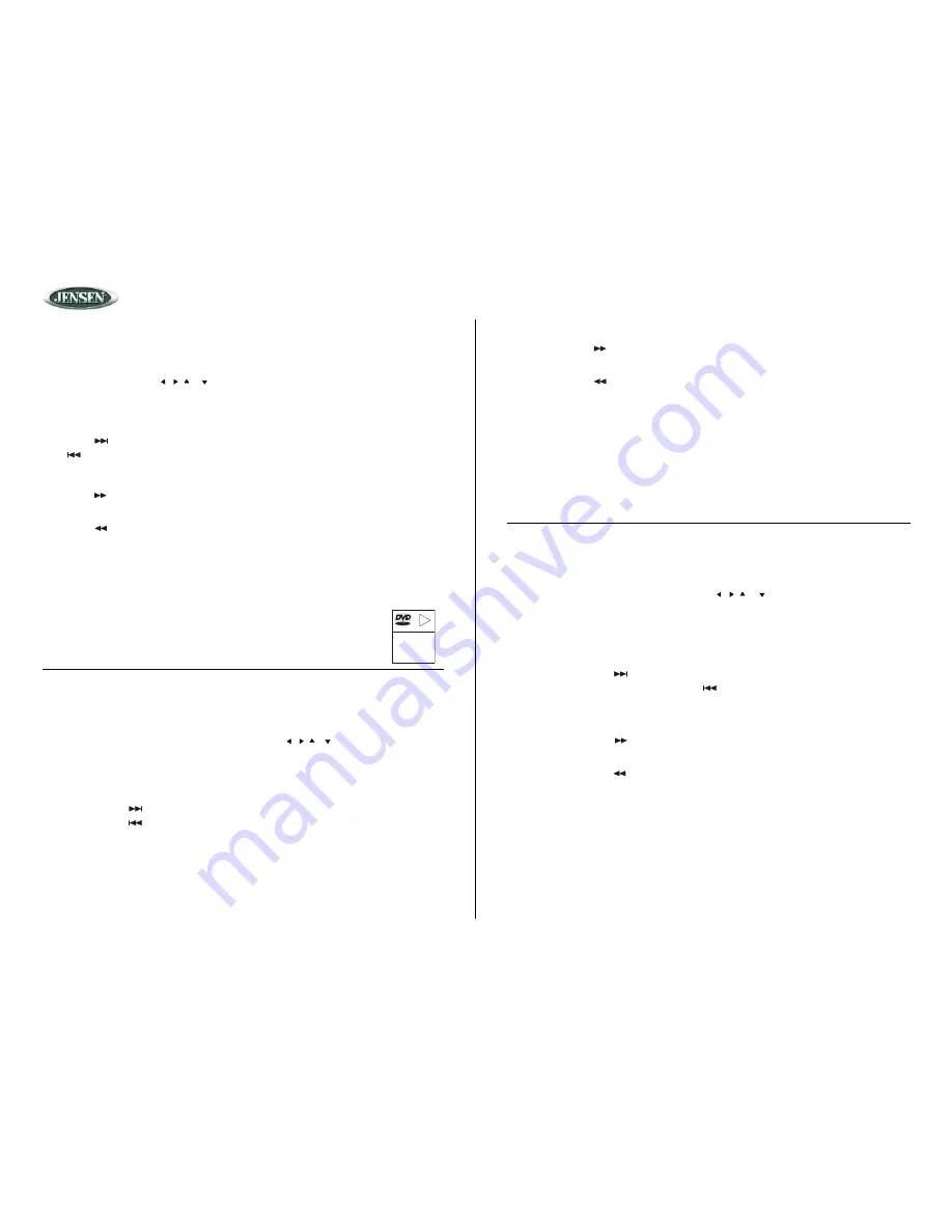 Jensen VM9510 Скачать руководство пользователя страница 26