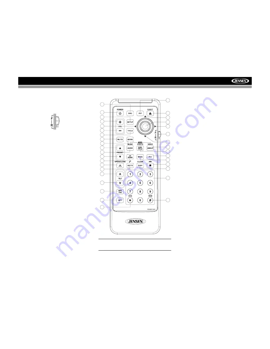 Jensen VM9512 - Motorized Touch-Screen Multimedia... Скачать руководство пользователя страница 13