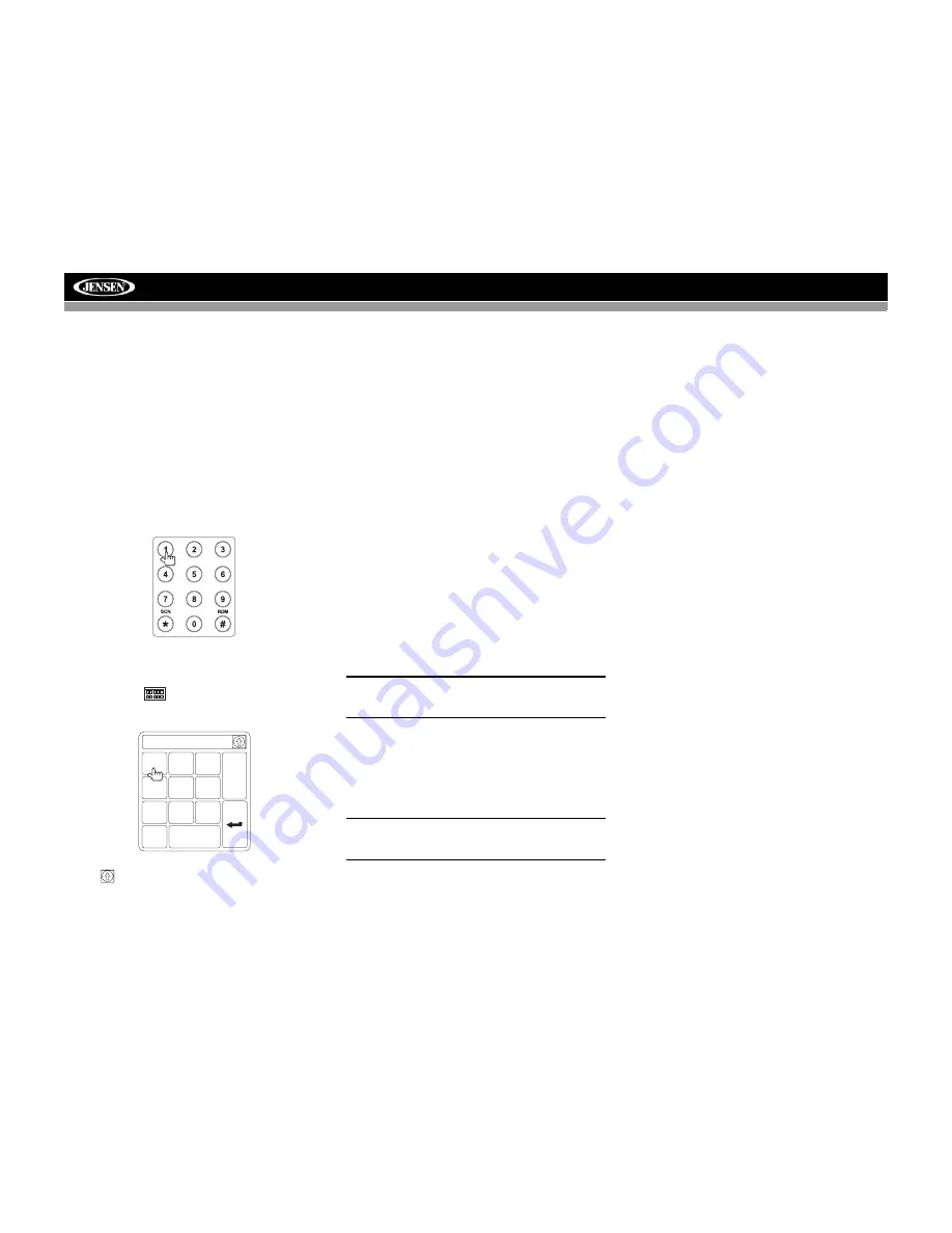 Jensen VM9512HD Installation And Operation Manual Download Page 30