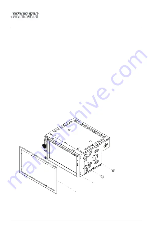 Jensen VX7020N Скачать руководство пользователя страница 2