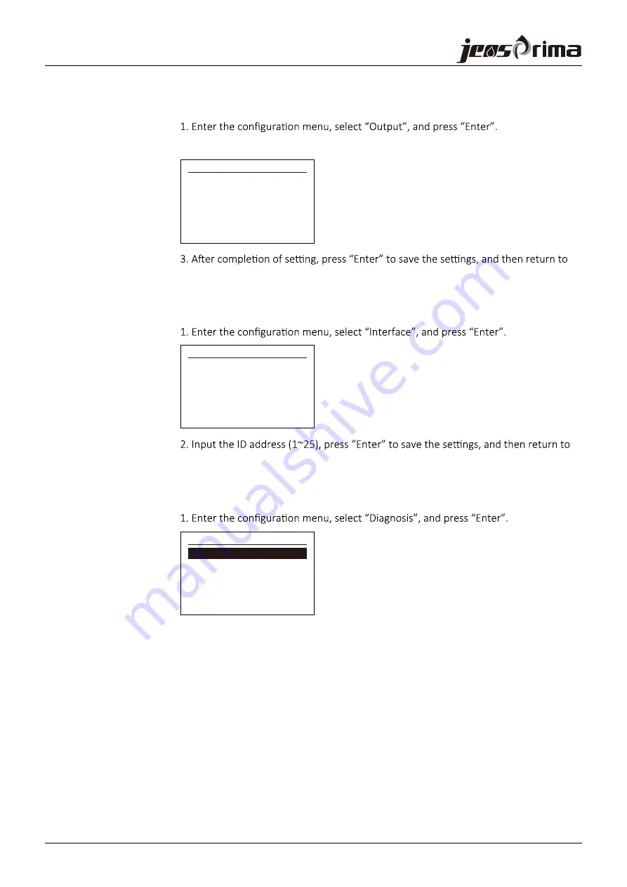 JensPrima innoCon 6800P Operation Manual Download Page 15