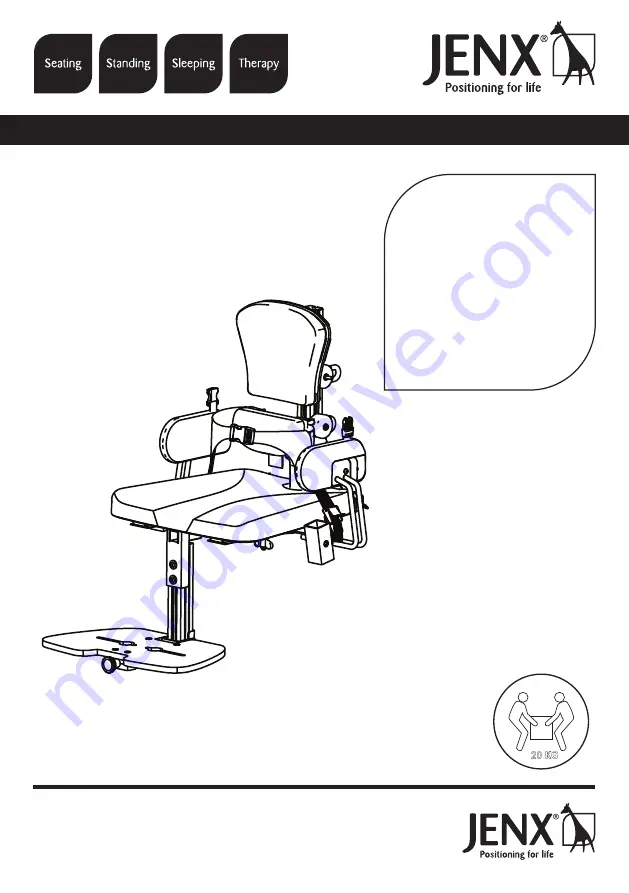 Jenx JUC21 Instructions For Use Manual Download Page 1