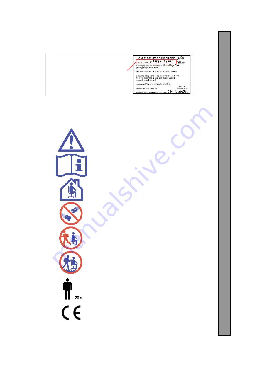 Jenx LADYBIRD Instructions For Use Manual Download Page 3