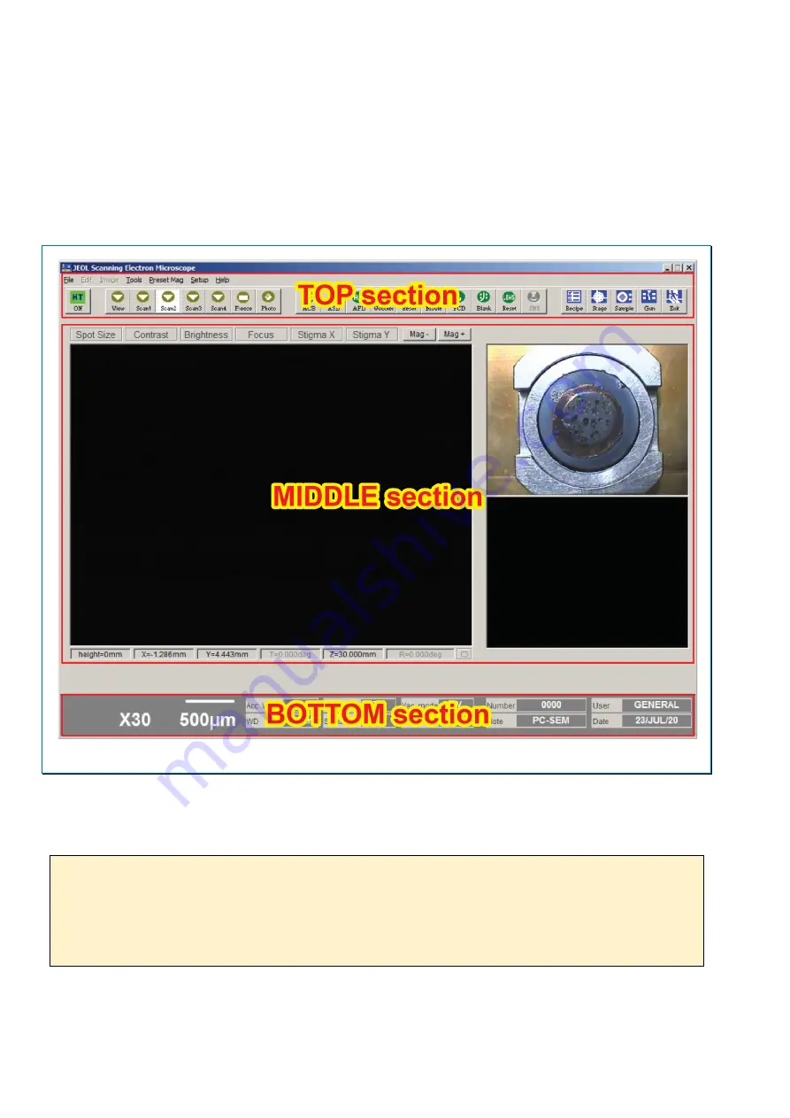 JEOL JSM-6390 LA User Manual Download Page 8