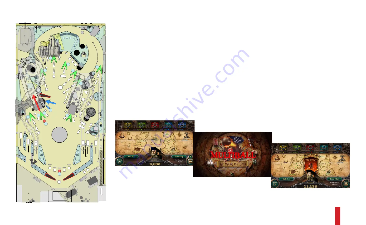 Jersey Jack Pinball Pirates of the Caribbean Operation Manual Download Page 29