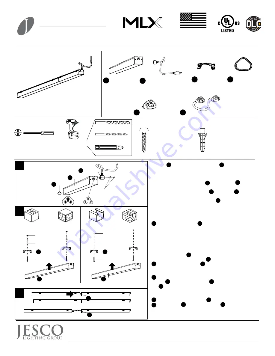 Jesco MULTI-LINX MLX Series Скачать руководство пользователя страница 7