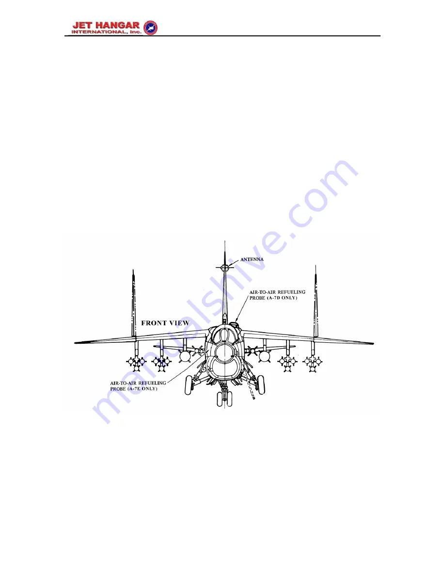 Jet Hangar A-7D/E Corsair II Скачать руководство пользователя страница 52