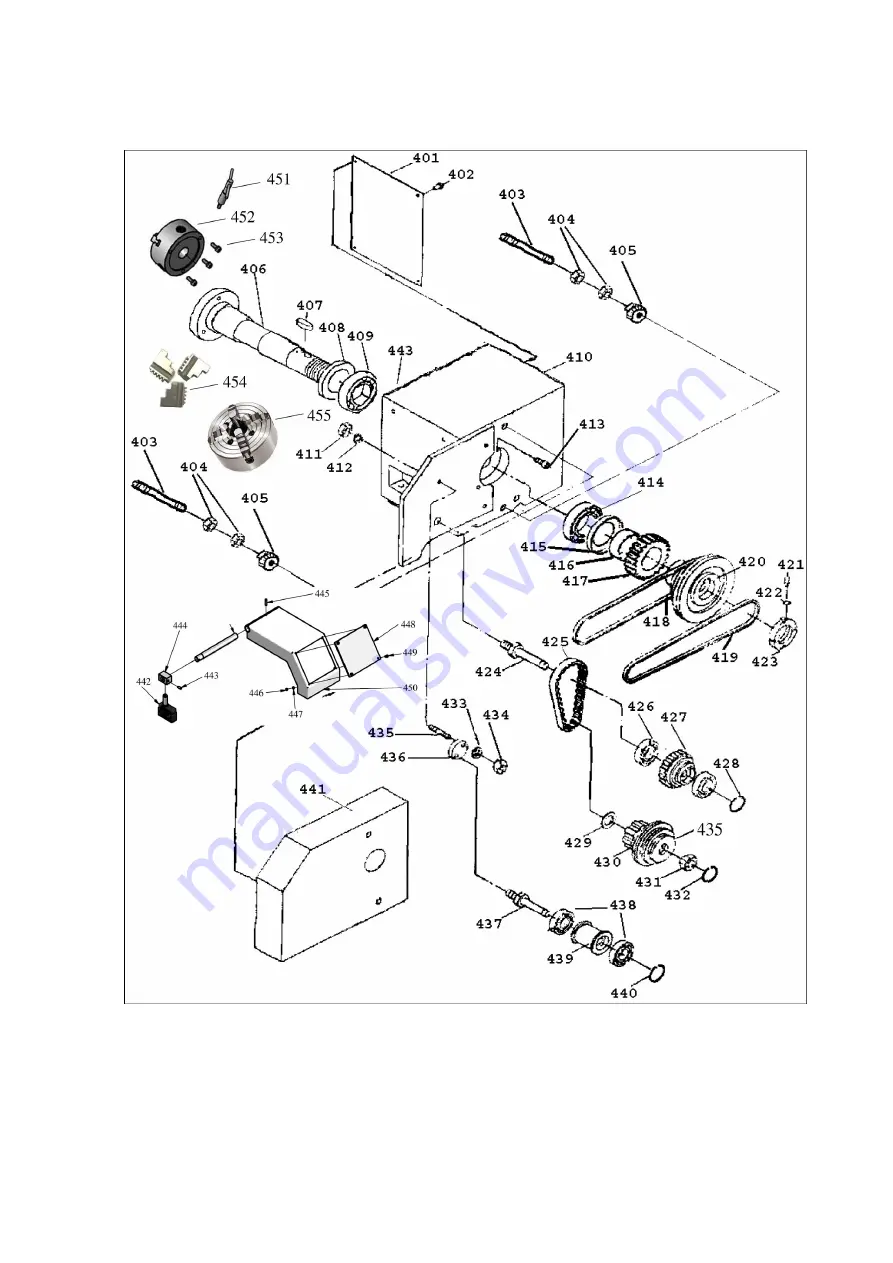 Jet BD-11G Operating Manual Download Page 42