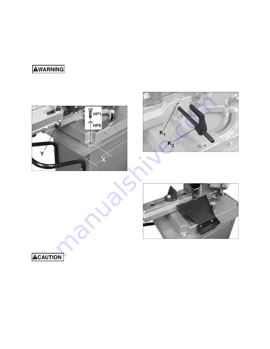 Jet HBS-56MVS Operating Instructions And Parts Manual Download Page 9