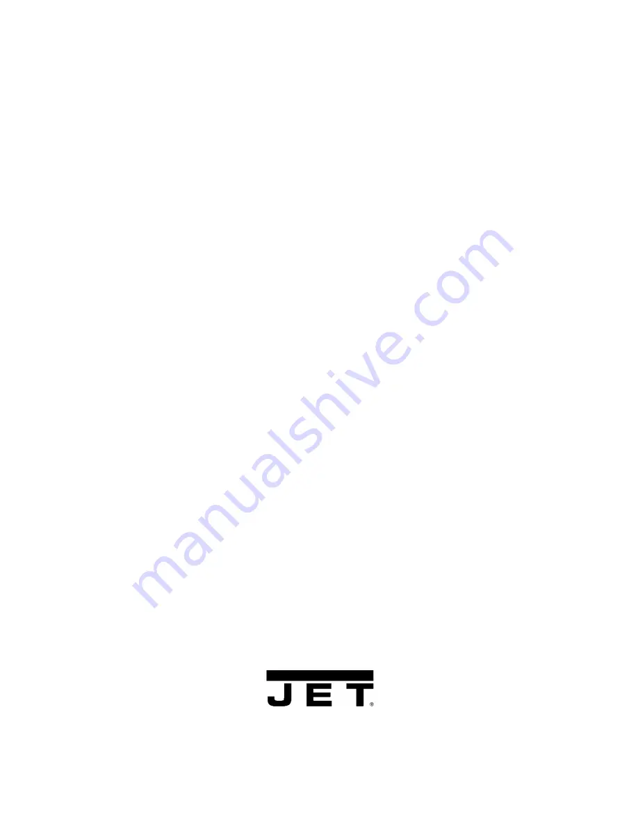 Jet IBDG-248 Operating Instructions And Parts Manual Download Page 36