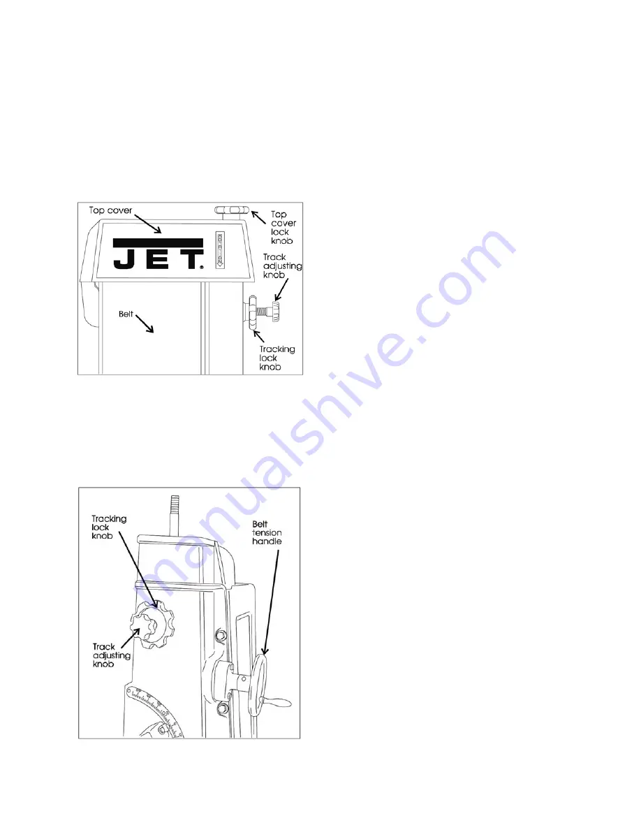 Jet J-4200A Operating Instructions And Parts Manual Download Page 10