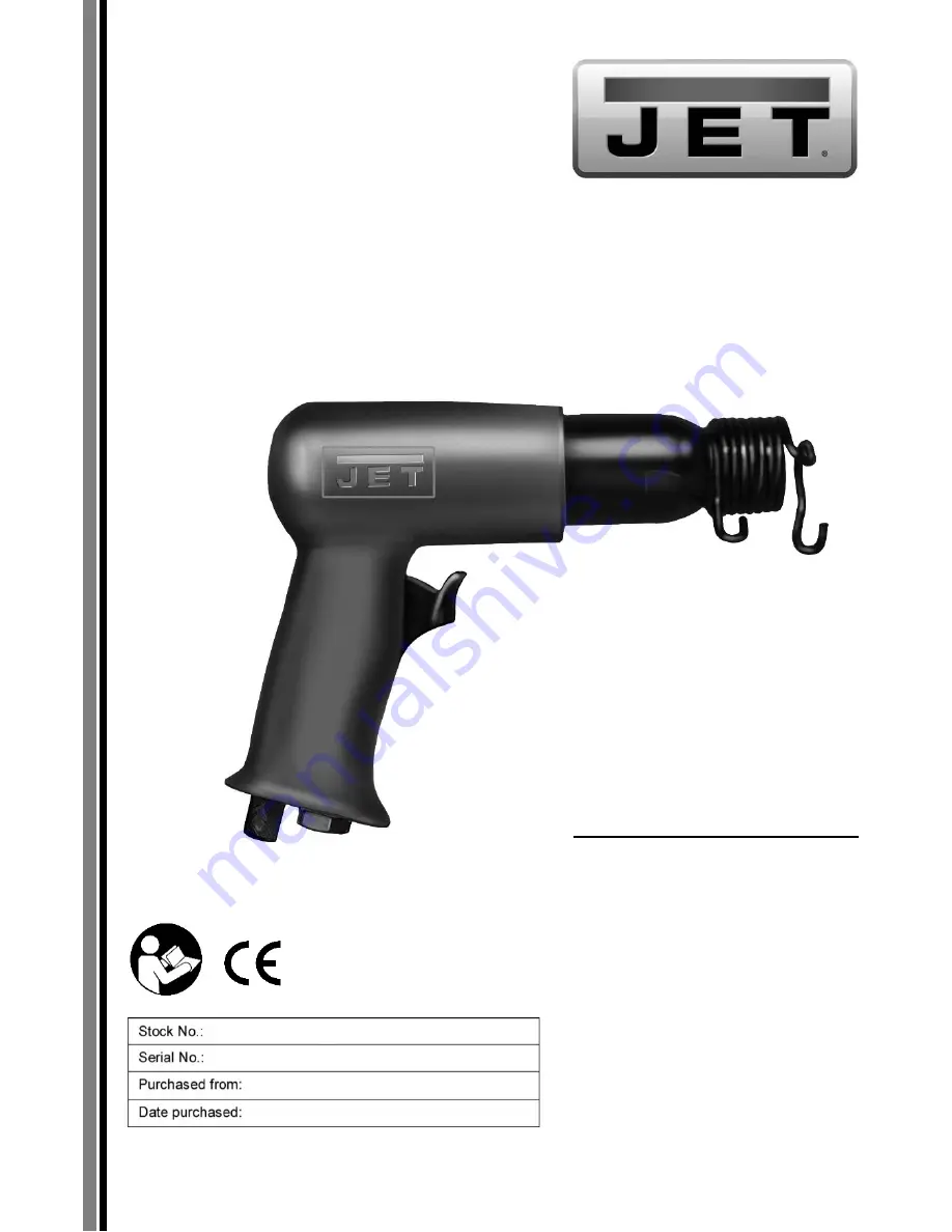 Jet JAT-900 Operations & Parts Manual Download Page 1