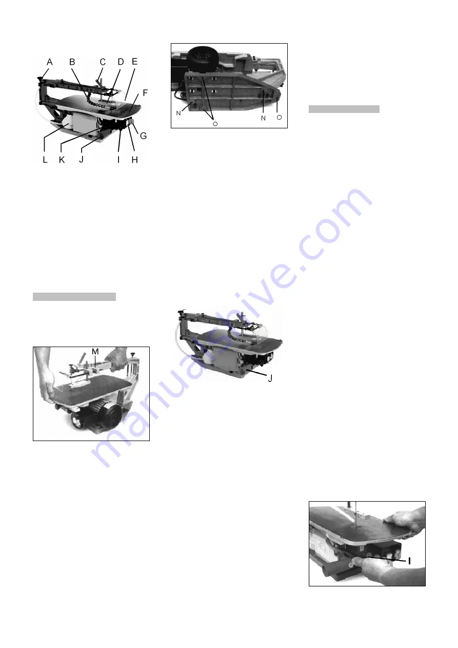 Jet JSS-18 Operating Instructions Manual Download Page 3