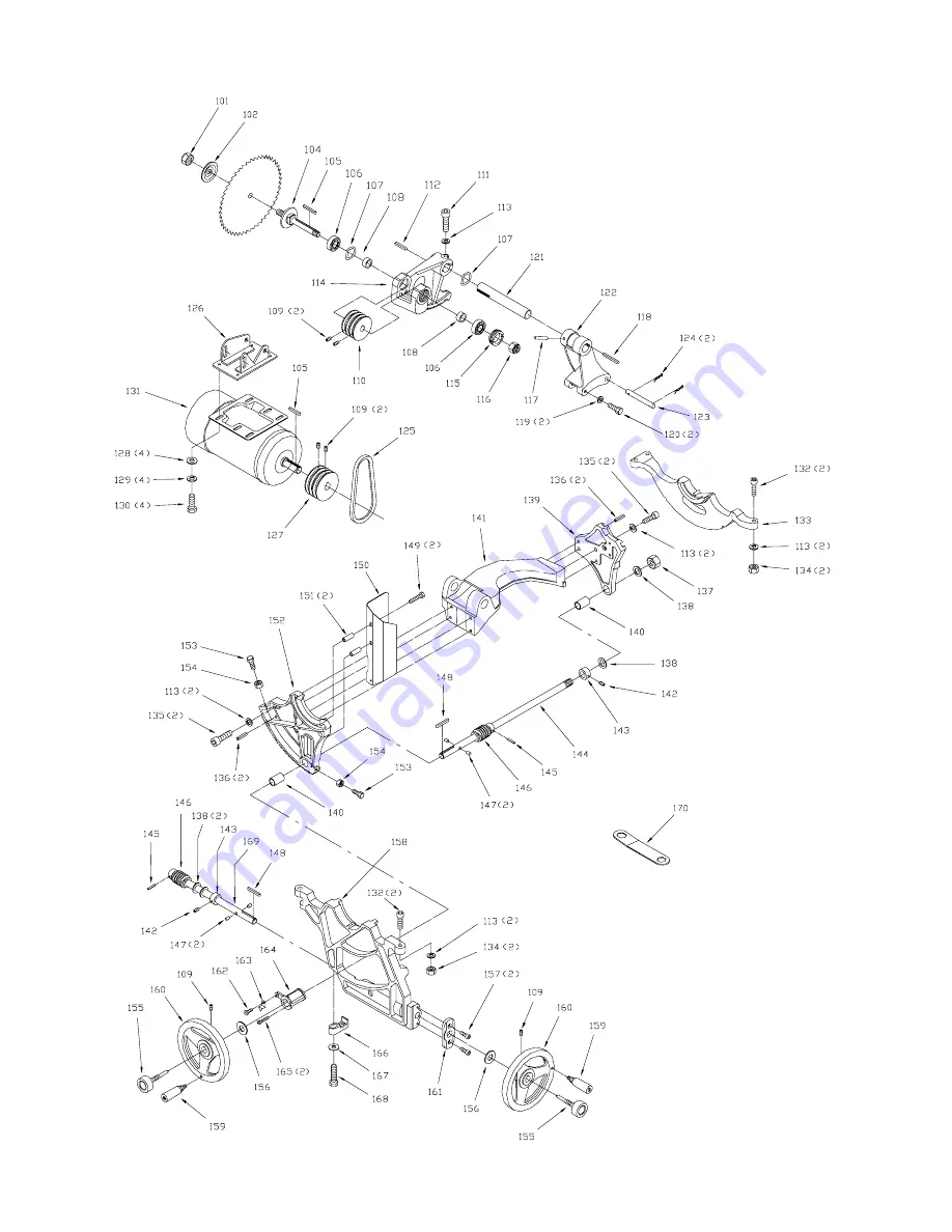 Jet JTAS-10XL Operating Instructions And Parts Manual Download Page 21