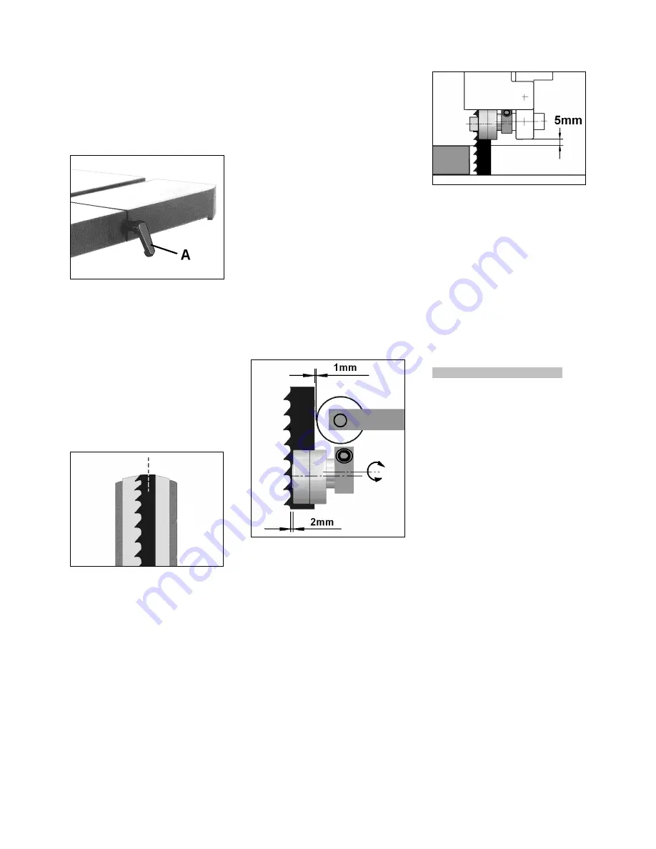 Jet JWBS-14Q Operating Instructions Manual Download Page 5