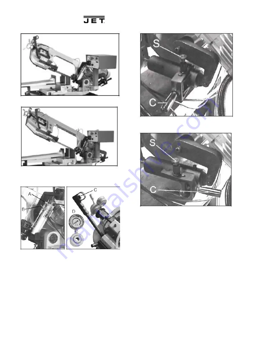 Jet MBS-827DGVI Operating Instructions Manual Download Page 5