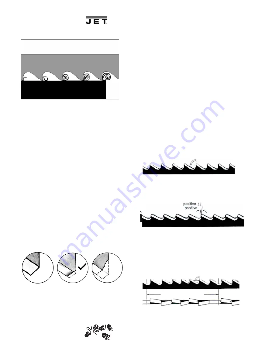 Jet MBS-827DGVI Operating Instructions Manual Download Page 14