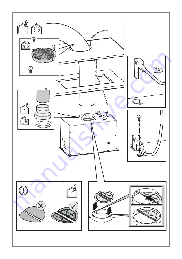 JetAir PLANE WH/F/52 Instruction On Mounting And Use Manual Download Page 6