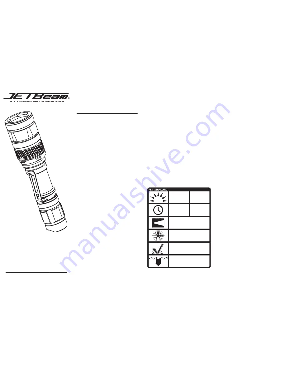 JetBeam RRT21 Скачать руководство пользователя страница 1