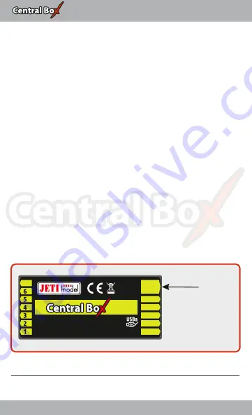 JETI model Central Box 200 Manual Download Page 5