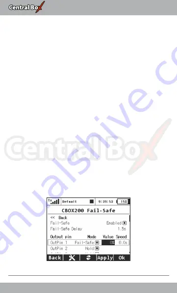 JETI model Central Box 200 Manual Download Page 22