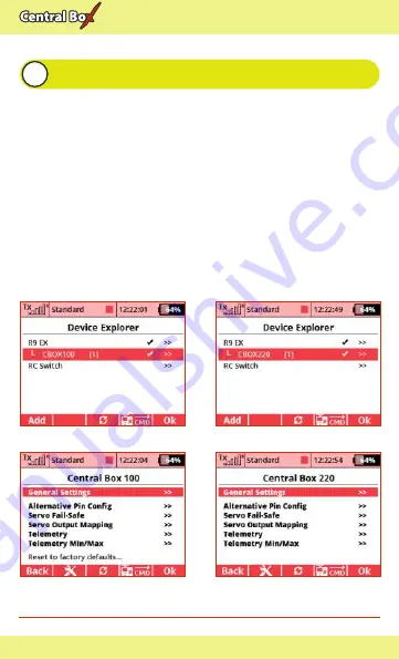 JETI model Central Box User Manual Download Page 29