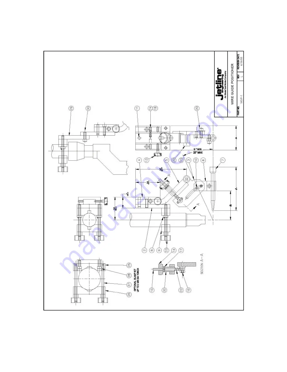 Jetline CWF-50A Скачать руководство пользователя страница 22