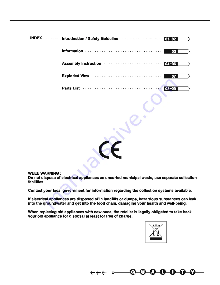 JETStream JEC-4205 Assembly Instructions Manual Download Page 2