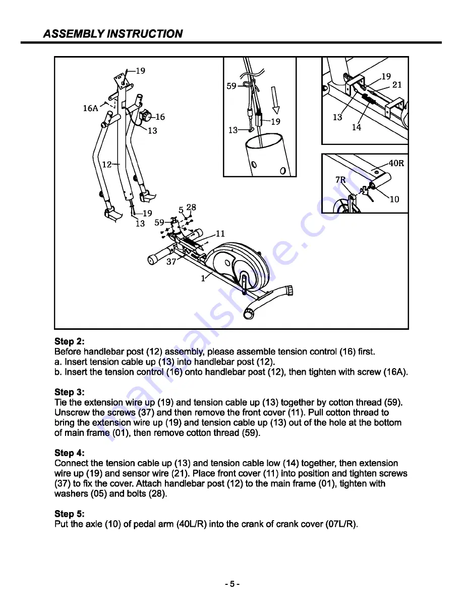 JETStream JEC-4205 Assembly Instructions Manual Download Page 7