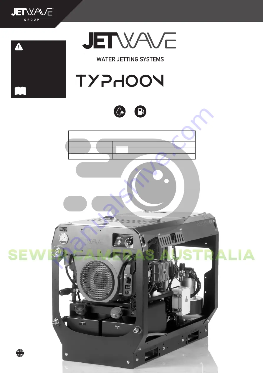 Jetwave TYPHOON HOT G2 Скачать руководство пользователя страница 1