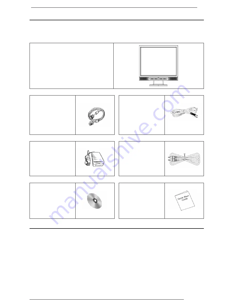 JETWAY LCD Monitor Series Скачать руководство пользователя страница 6