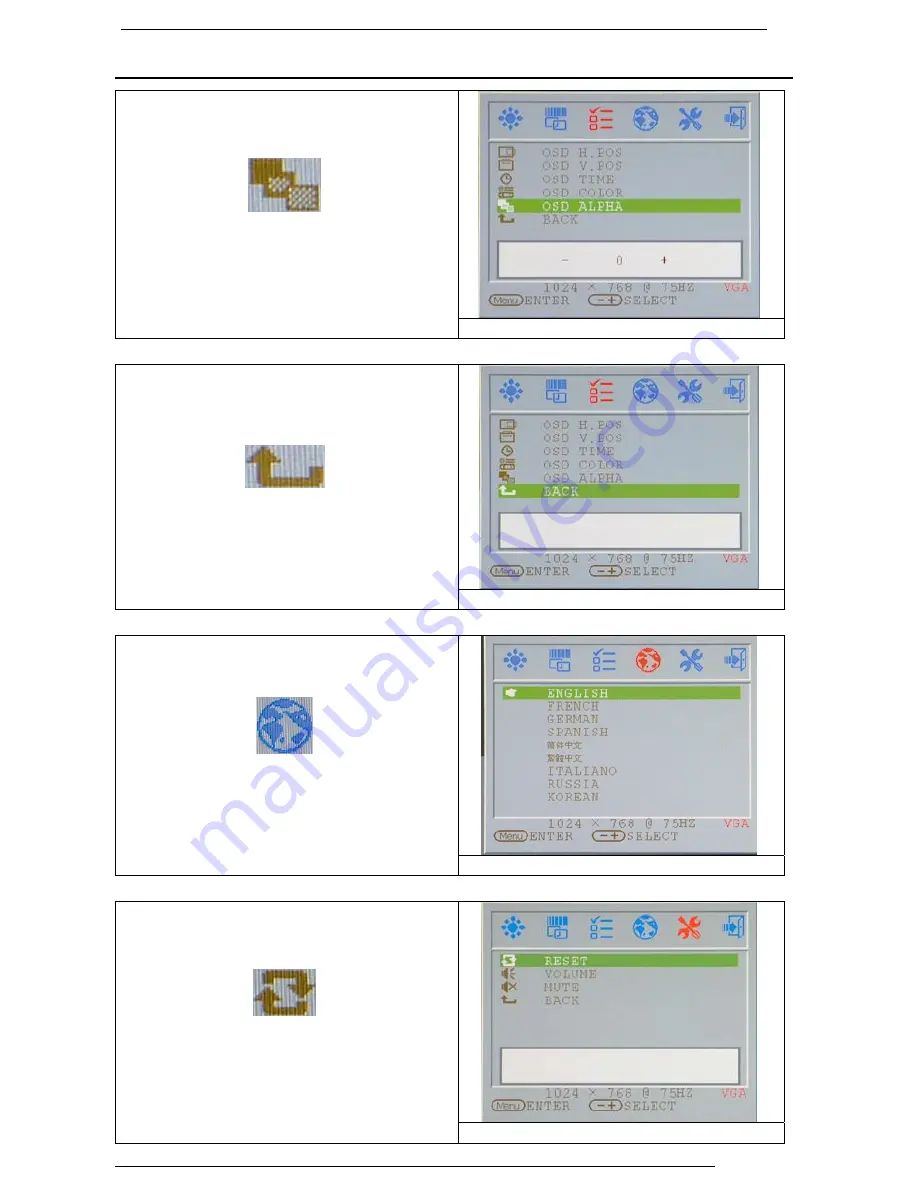 JETWAY LCD Monitor Series User Manual Download Page 22