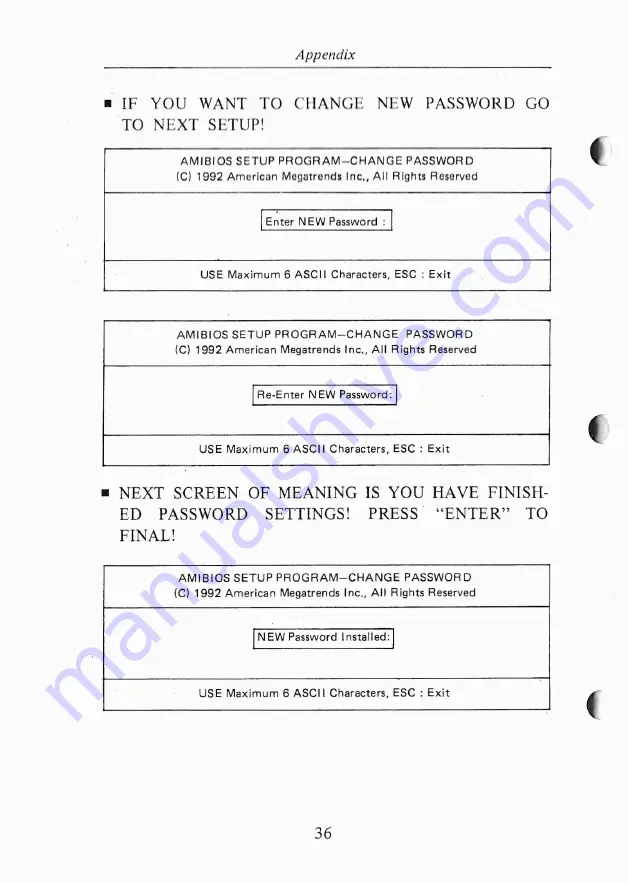 JETWAY OPTI-495SX 3/486WB User Manual Download Page 38