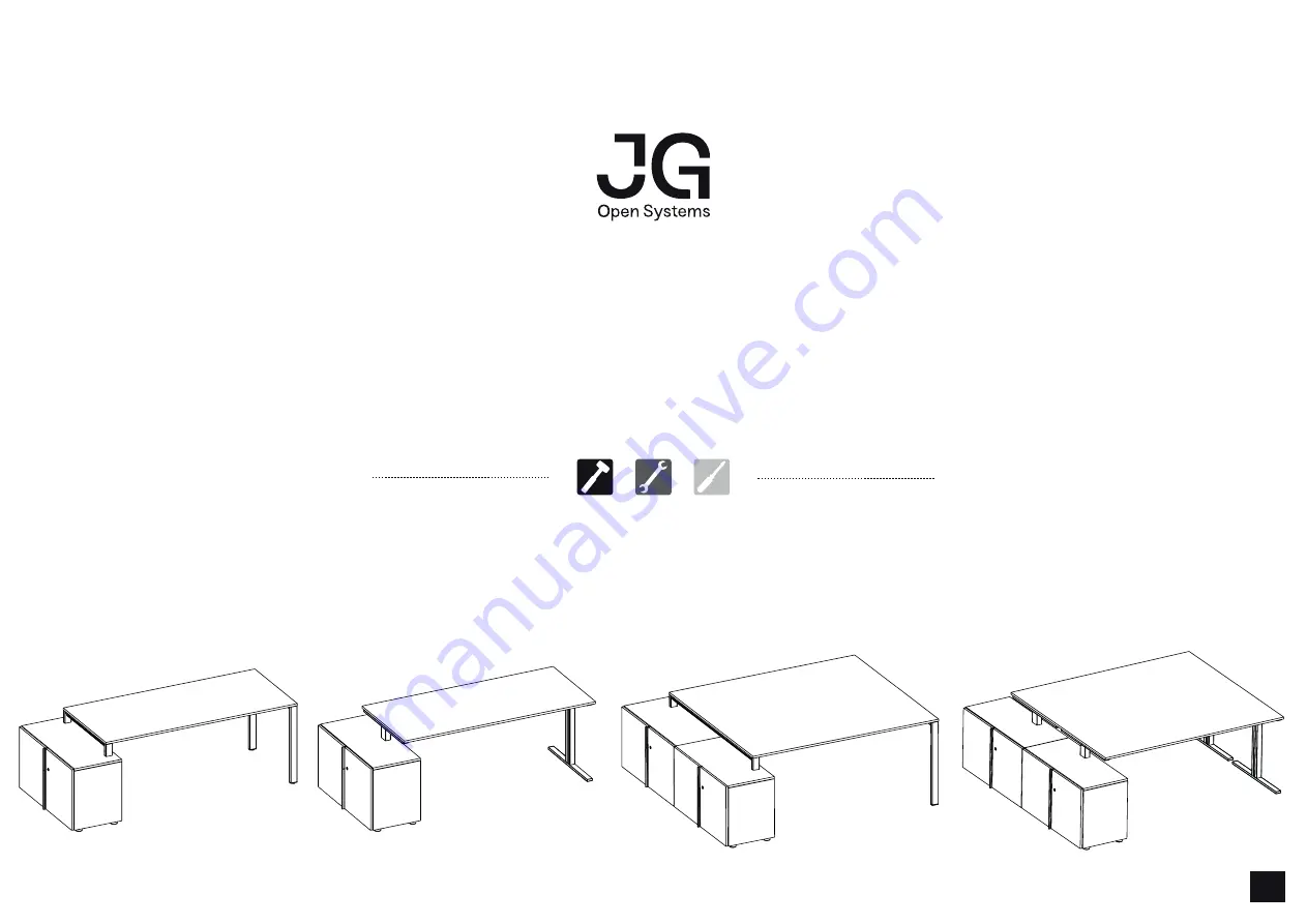 JG ADAPTA+ Assembly Instructions Manual Download Page 1