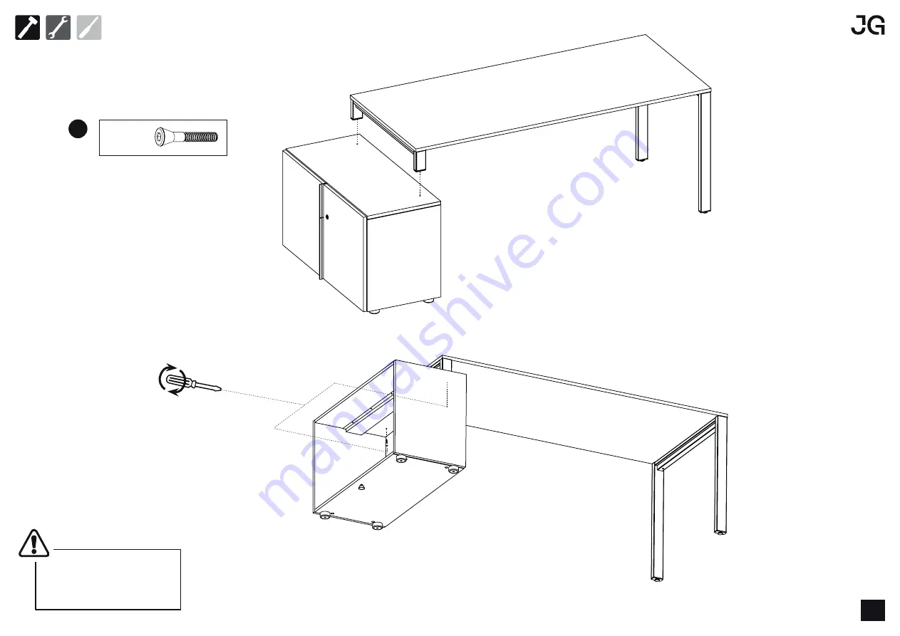 JG ADAPTA+ Assembly Instructions Manual Download Page 5