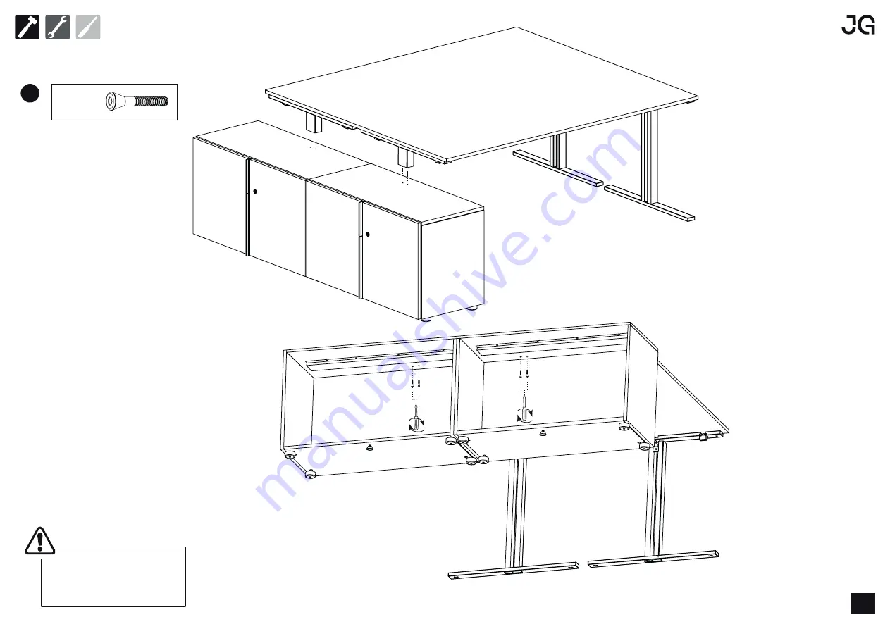 JG ADAPTA+ Assembly Instructions Manual Download Page 14