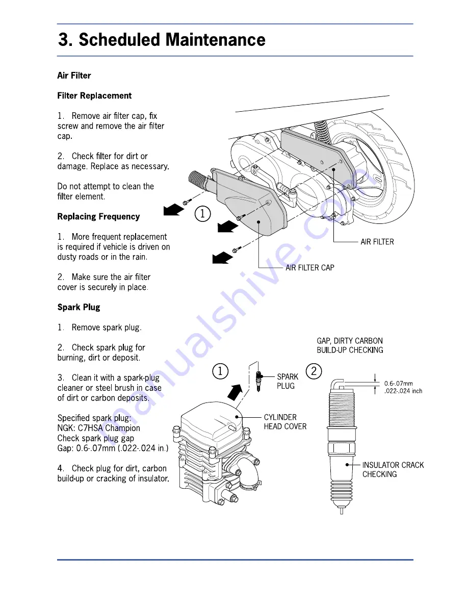 Jialing JL50QT-18 Service And Repair Manual Download Page 40