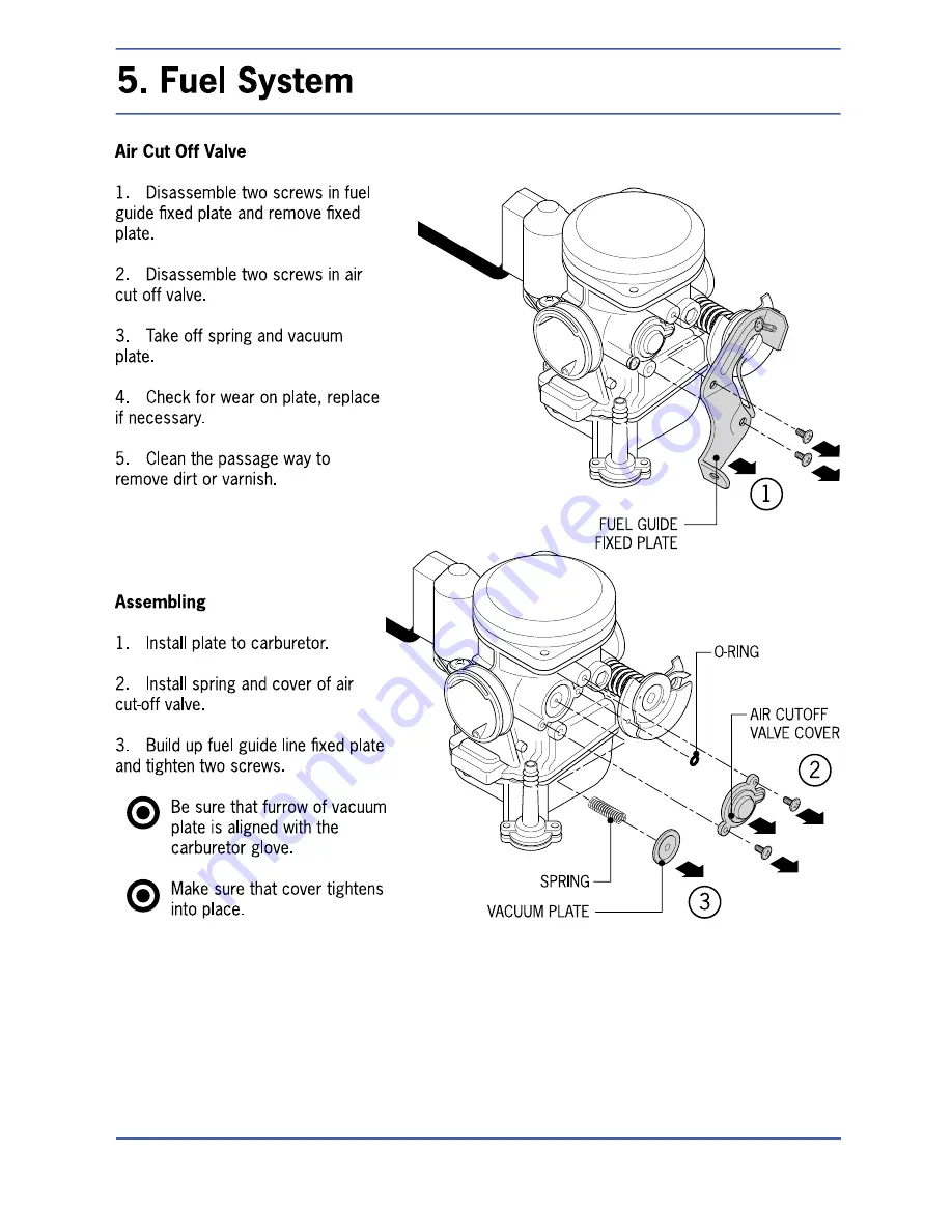 Jialing JL50QT-18 Service And Repair Manual Download Page 60