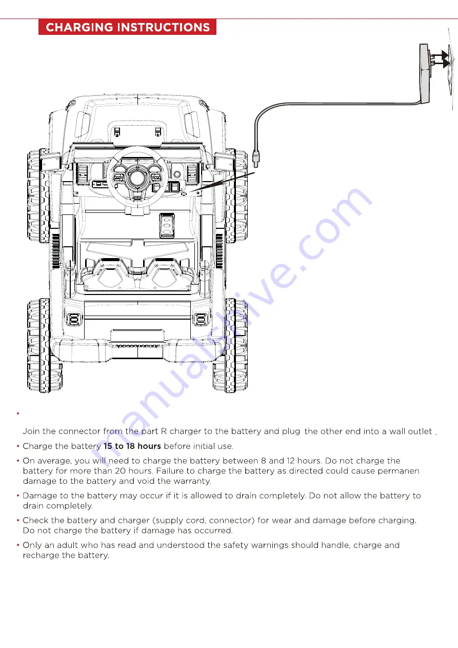 Jiaxing Chenghao Ride on car CH9956 Installation And Operation Manual Download Page 14