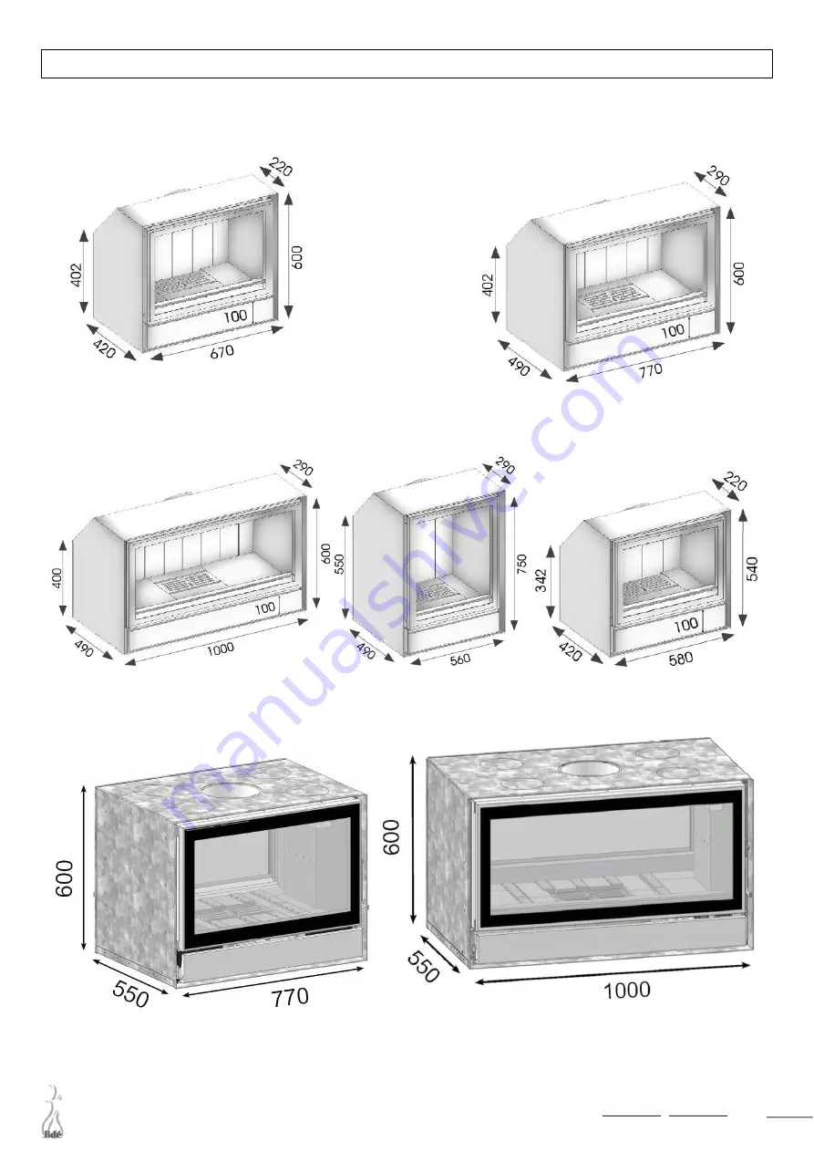 Jide Nordic Plus 16/9 Manual For Installation, Use And Maintenance Download Page 6