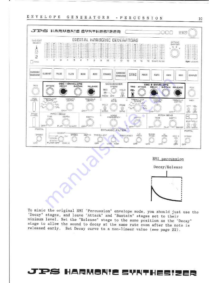 Jiggery-Pokery Sound JPS Harmonic Synthesizer Скачать руководство пользователя страница 12