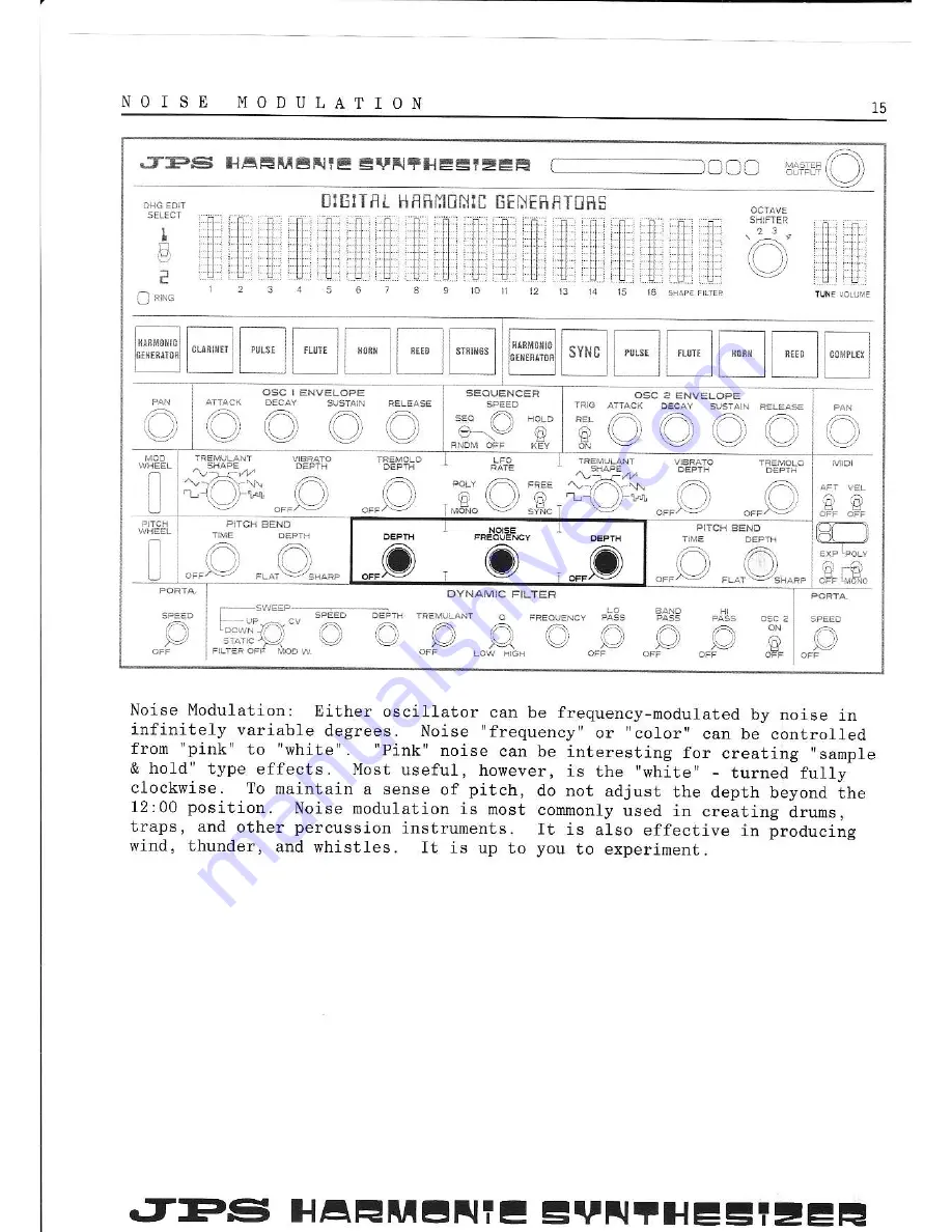 Jiggery-Pokery Sound JPS Harmonic Synthesizer User Manual Download Page 17