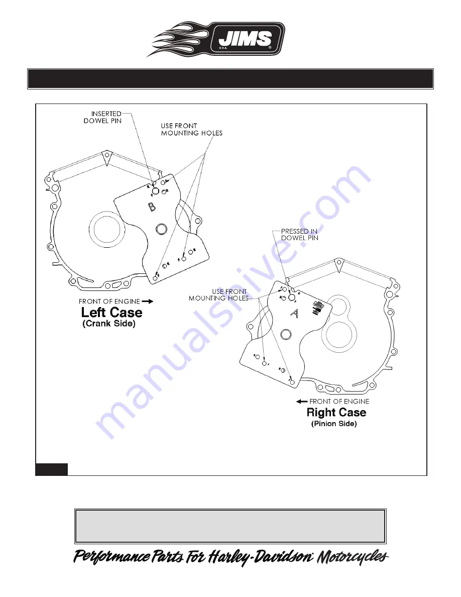 JIMS MILWAUKEE-EIGHT 5833 Instruction Sheet Download Page 3