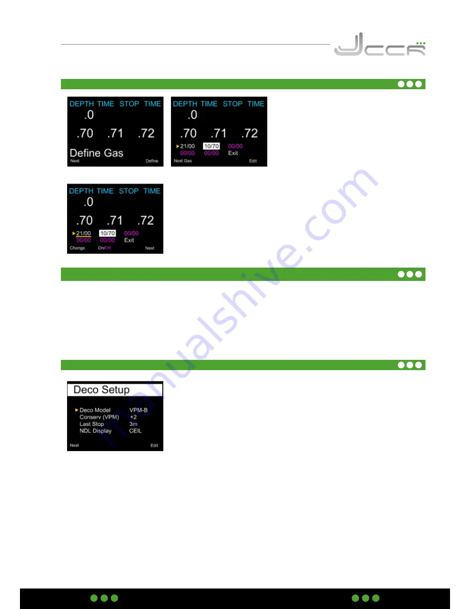 JJ-CCR CE Edition User Instructions Download Page 99