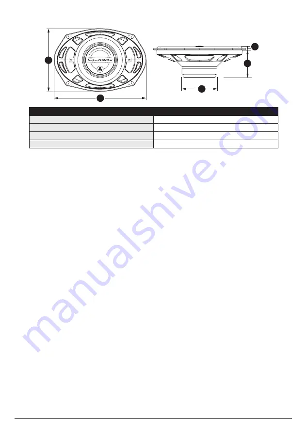 JL Audio C1-690X Скачать руководство пользователя страница 2