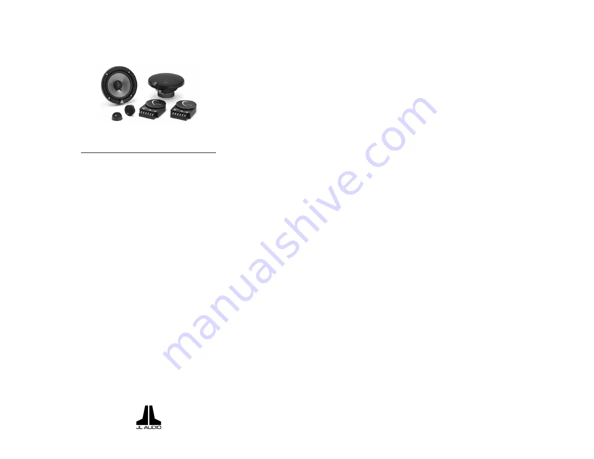 JL Audio VR525-CSi Owner'S Manual Download Page 1