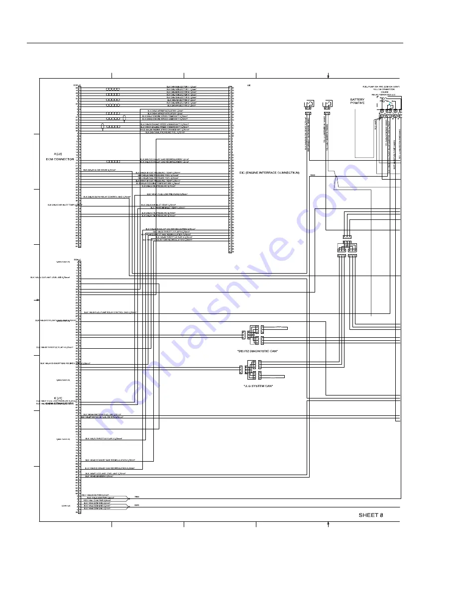 JLG 1850SJ Service And Maintenance Manual Download Page 702