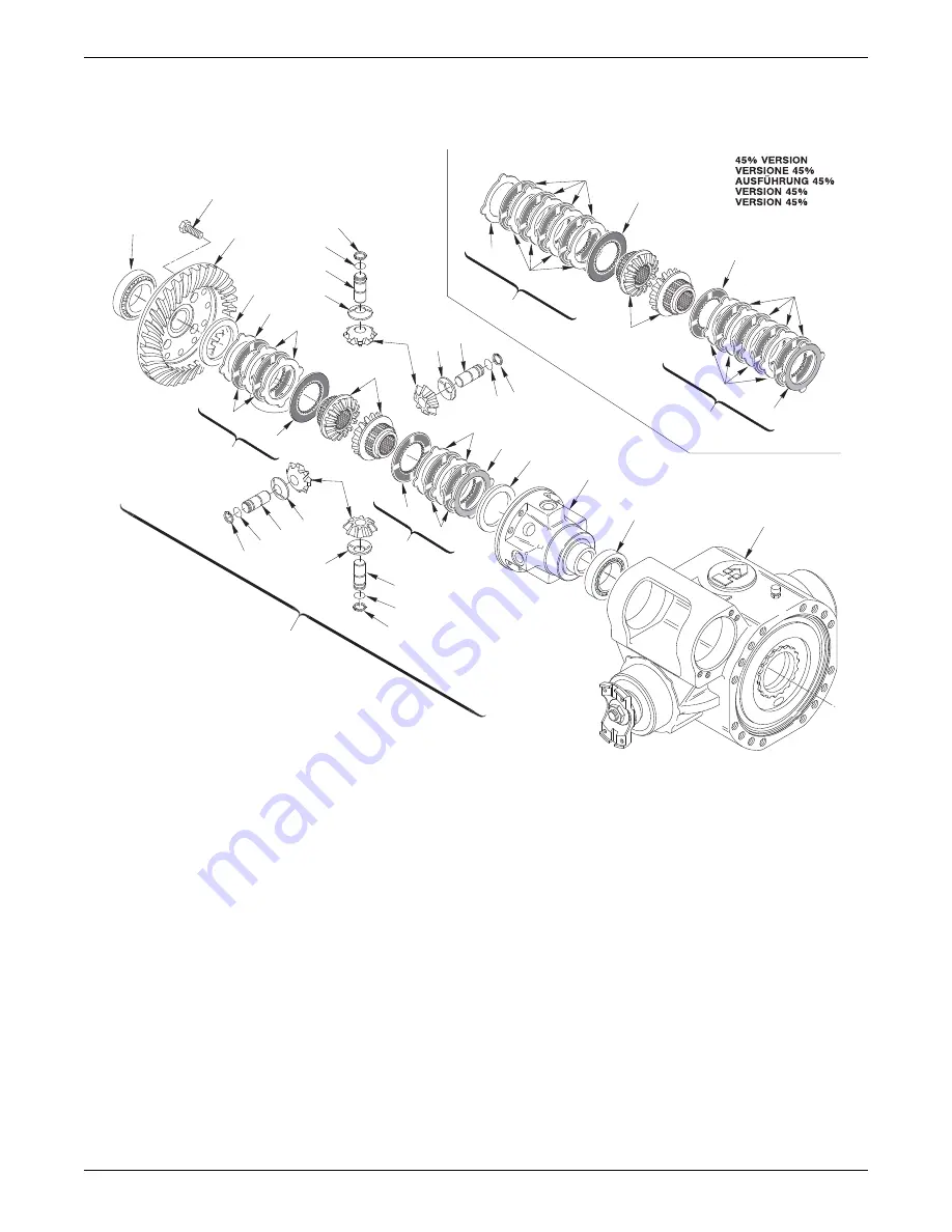 JLG 3507 Supplemental Repair Manual Download Page 135