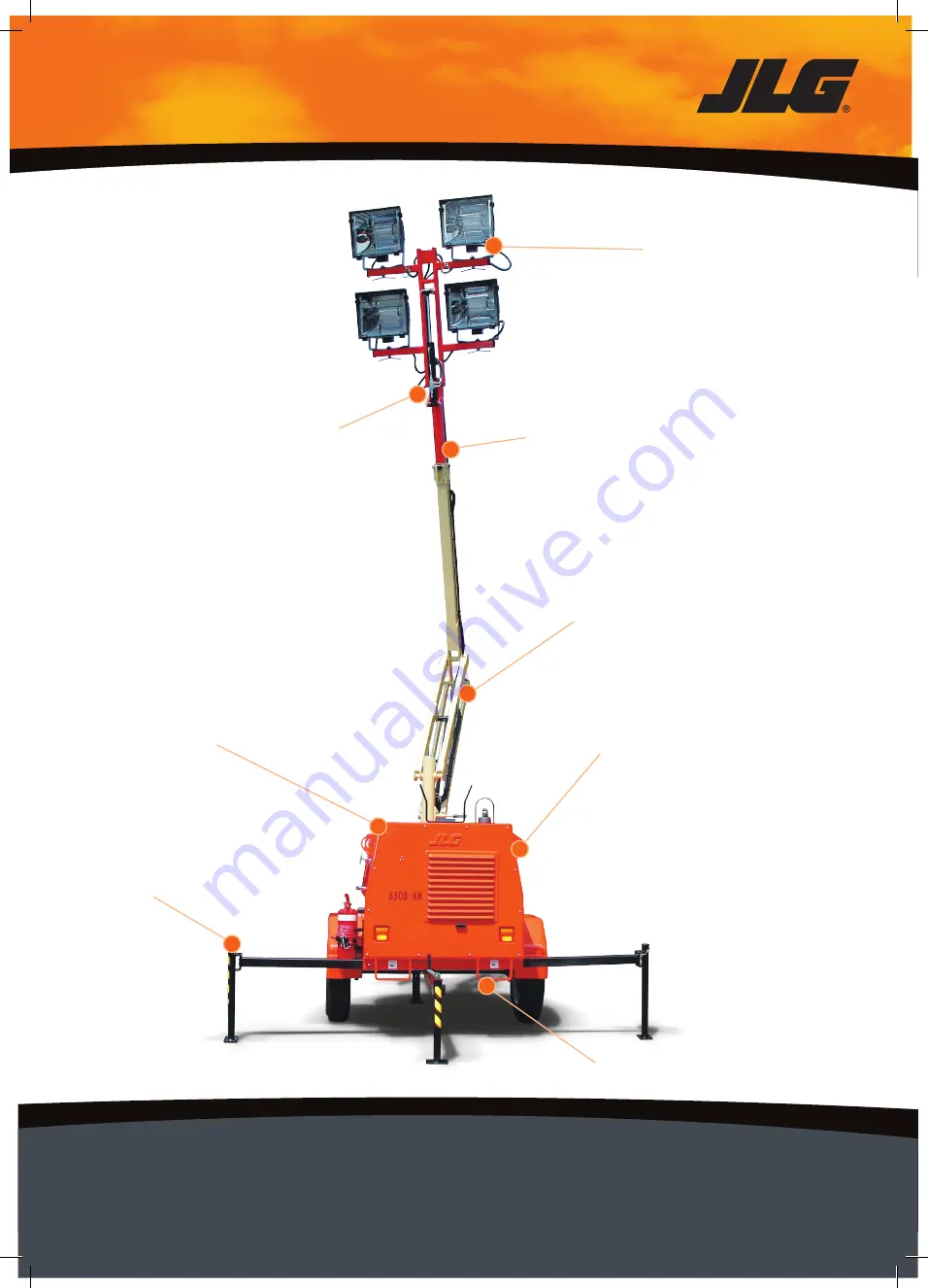 JLG 6308AN Manual Download Page 1